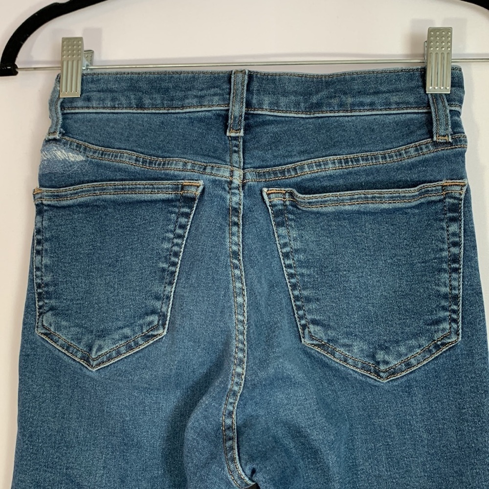 Topshop Blue Jamie Skinny Jeans Size 25 - Picture 8 of 11